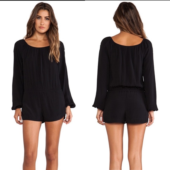 Show Me Your MuMu Pants - Show Me Your Mumu Rane Romper in Black